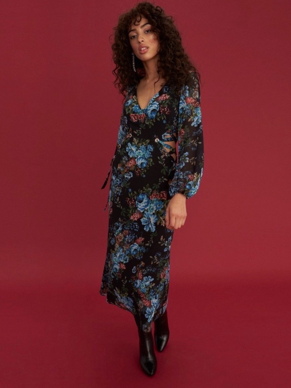 LPA Small Maxi Georgina Dress